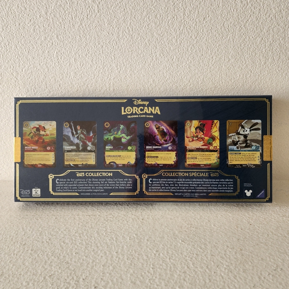 Disney D23 Expo 2024 Lorcana Card Box Set of 6 Cards Exclusive - Picture 3 of 8